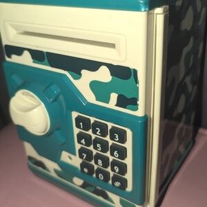 Boys camouflage mini bank